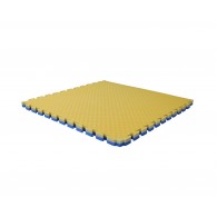 Будо-мат ППЭ-2040 (1*1), 40 мм, сине-желтый